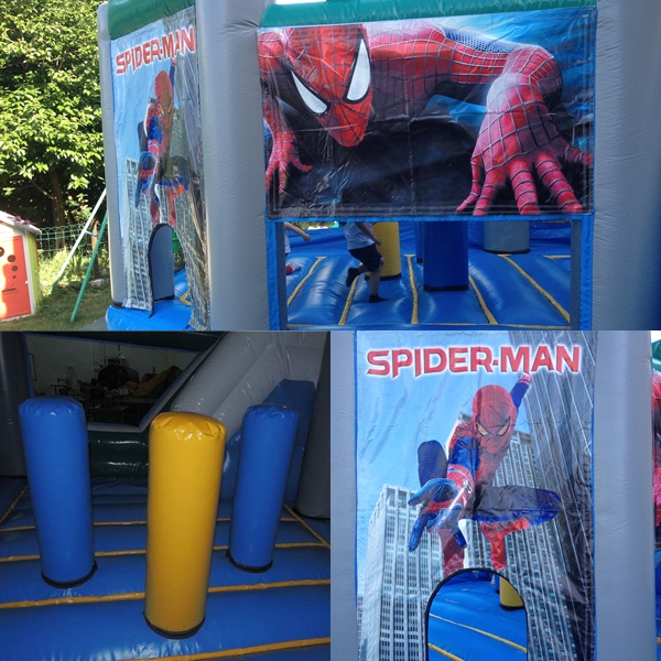 Gonfiabile Multigioco Spider Man